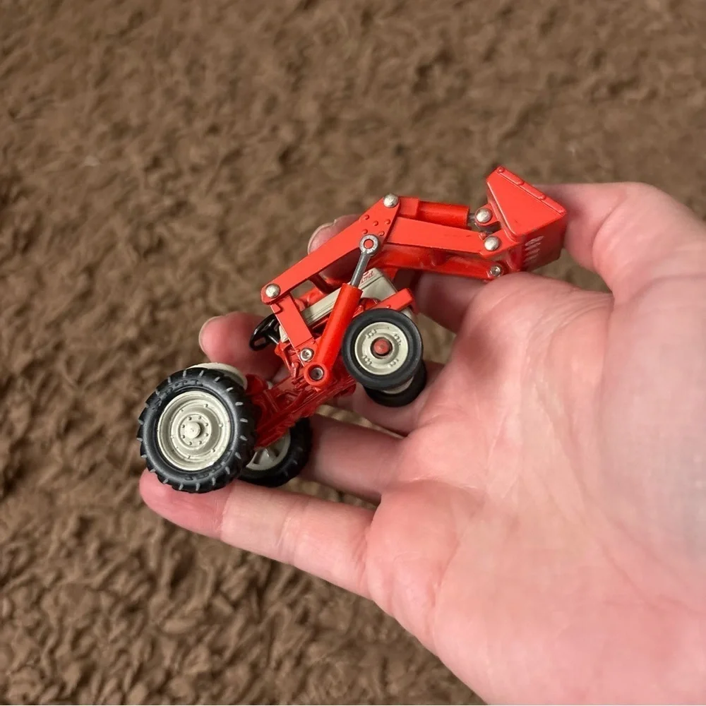 Vintage ERTL Farm Tractor - Ford 8N F-3 Red Play Toy